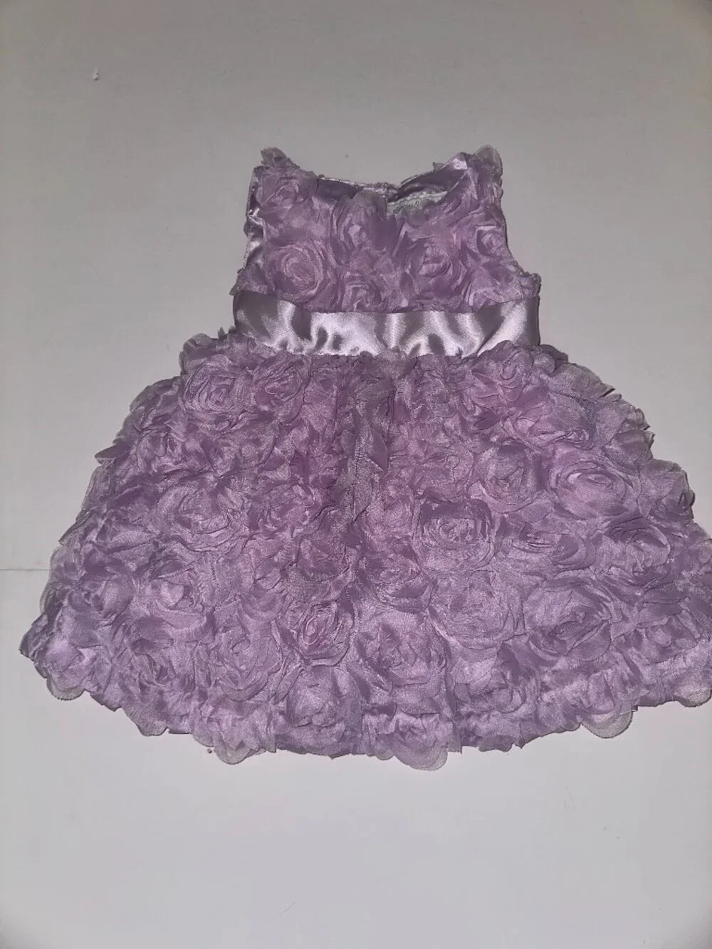 Gymboree Flower Dress Toddler Girls 2T Purple Excellent Special Occasion